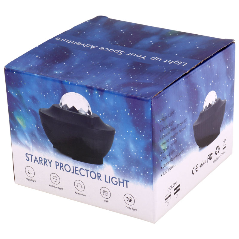 لامپ LED اسپیکر دار بلوتوثی و فلش خور Starry Projector + ریموت کنترل