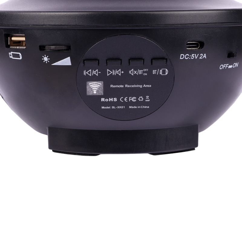 لامپ LED اسپیکر دار بلوتوثی و فلش خور Starry Projector + ریموت کنترل