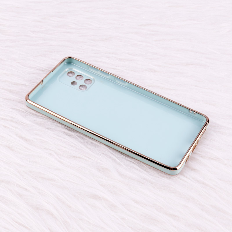 قاب براق My Case Original محافظ لنزدار Samsung Galaxy A71 سبز آبی