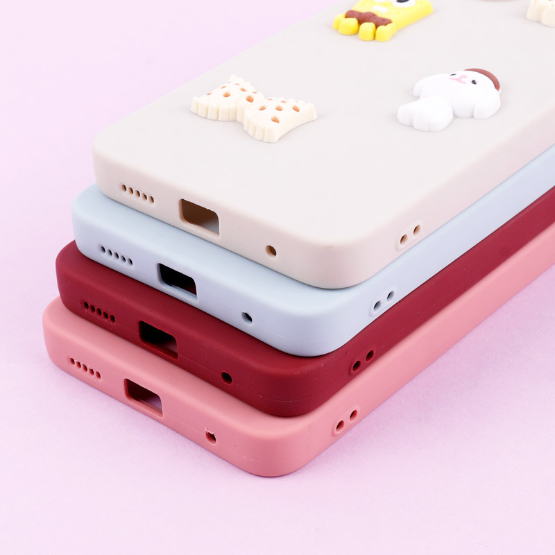 قاب عروسکی برجسته Pro Camera محافظ لنزدار + آویز Xiaomi Poco X3 GT