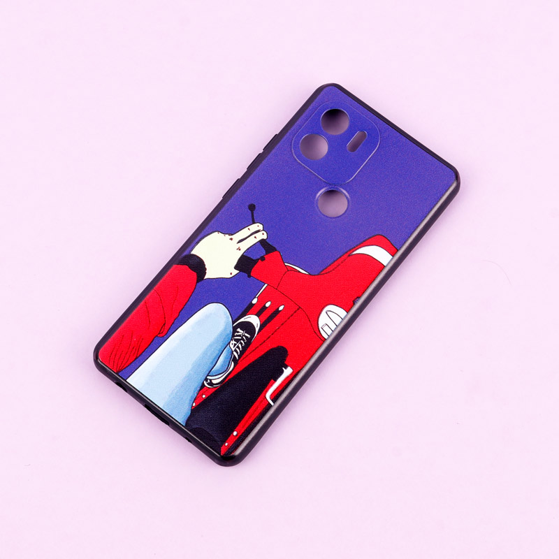قاب دور ژله ای طرحدار پسرانه محافظ لنزدار ایرانی Xiaomi Redmi A1 Plus
