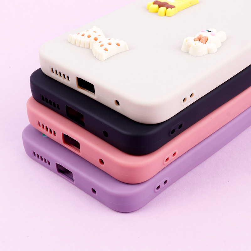 قاب عروسکی برجسته Pro Camera محافظ لنزدار + آویز Xiaomi Redmi Note 11 / 11s