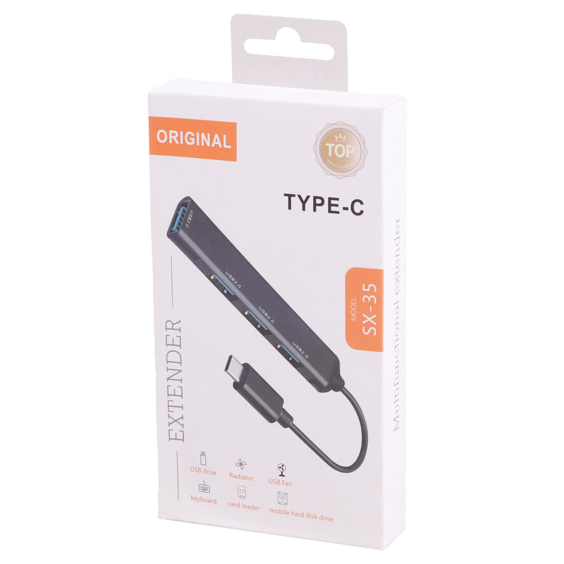 هاب 4 پورت USB3.0 اکستندر SX-35