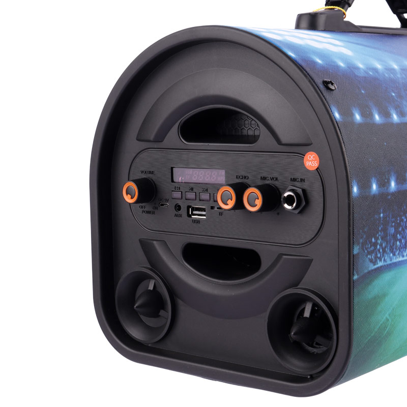 اسپیکر بلوتوثی رم و فلش خور Galexbit TTD-603A + میکروفون و ریموت کنترل