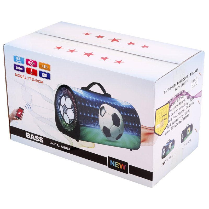 اسپیکر بلوتوثی رم و فلش خور Galexbit TTD-603A + میکروفون و ریموت کنترل