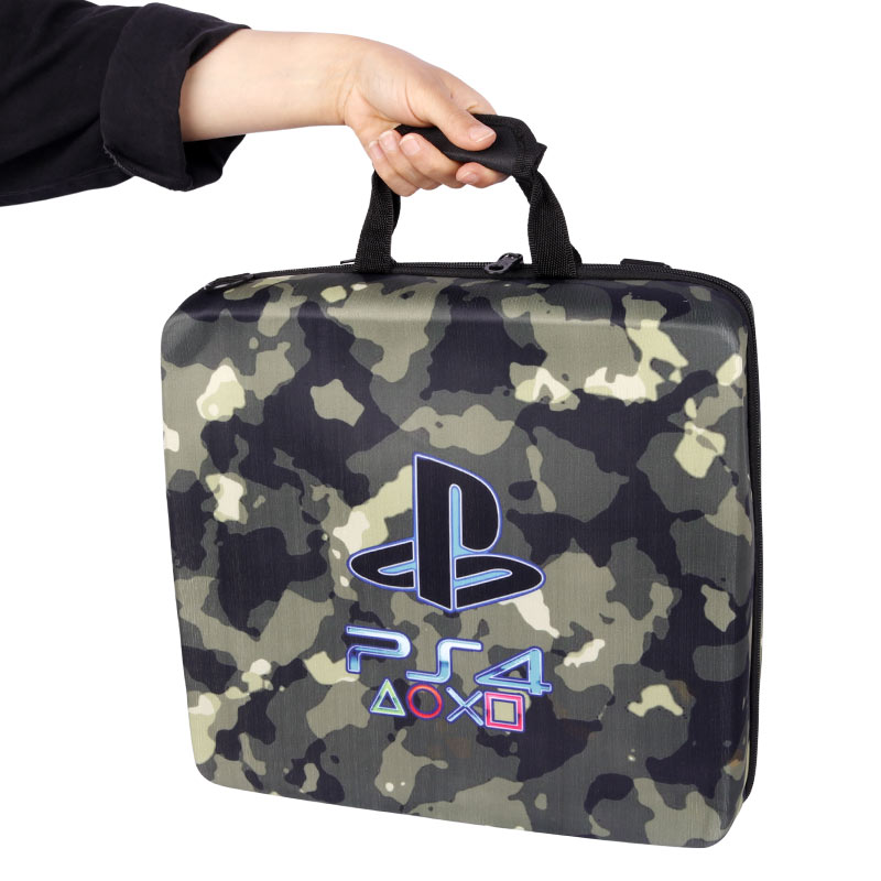 کیف کنسول بازی PS4 طرح چریکی سفید مشکی کد 1