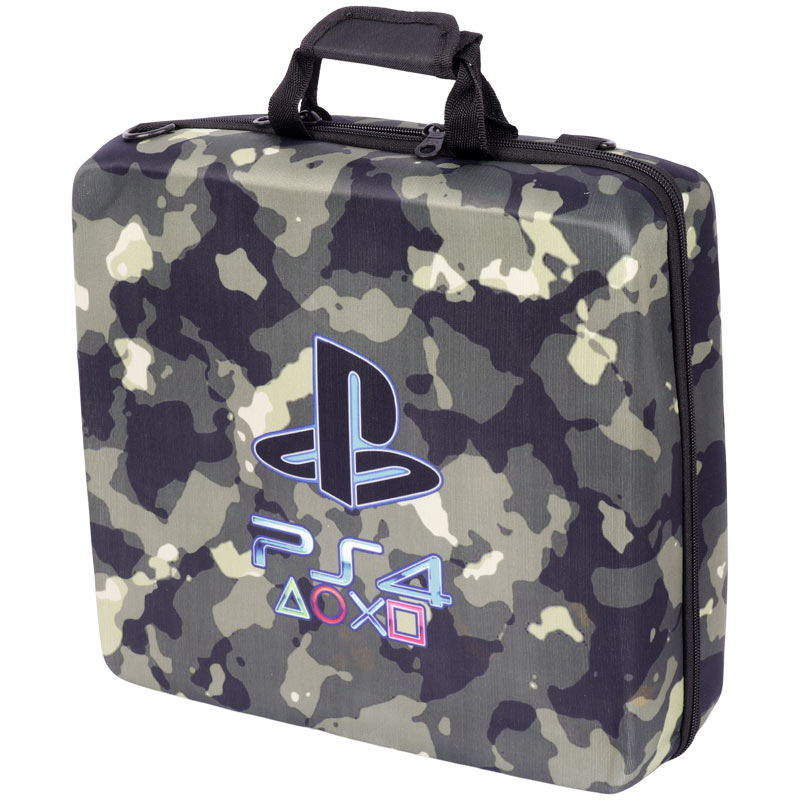 کیف کنسول بازی PS4 طرح چریکی سفید مشکی کد 1