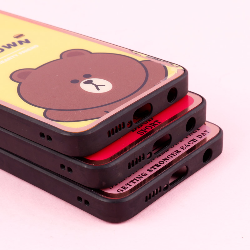 قاب فانتزی دور طلایی محافظ لنزدار + پاپ سوکت Xiaomi Poco X3
