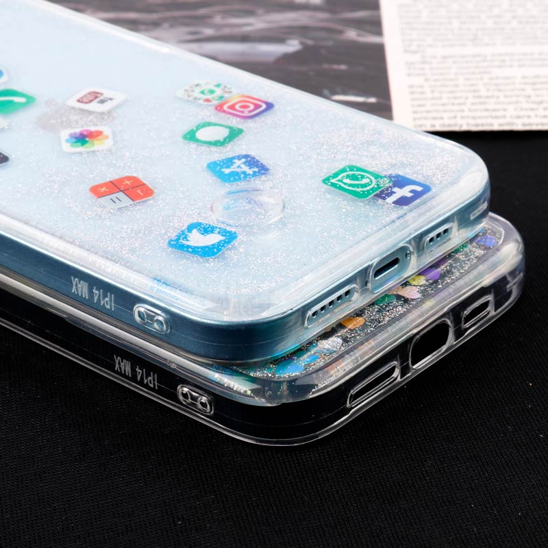 قاب آکواریومی شفاف iPhone 14 Plus