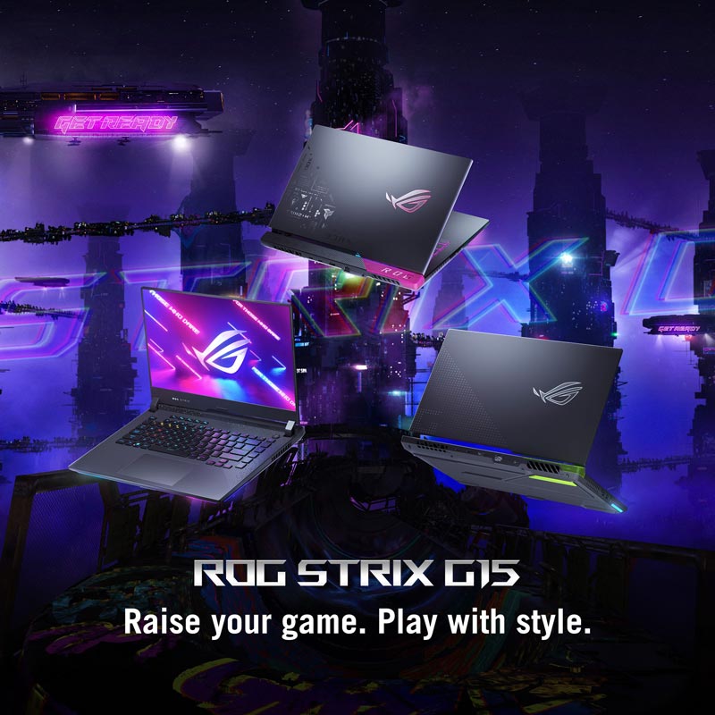 لپ تاپ Asus ROG Strix G15 G513RC Ryzen 7 (6800H) 16GB 1TB SSD NVIDIA 4GB 15.6" FHD