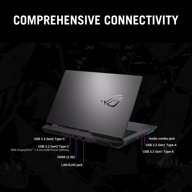 لپ تاپ Asus ROG Strix G15 G513RC Ryzen 7 (6800H) 16GB 1TB SSD NVIDIA 4GB 15.6" FHD