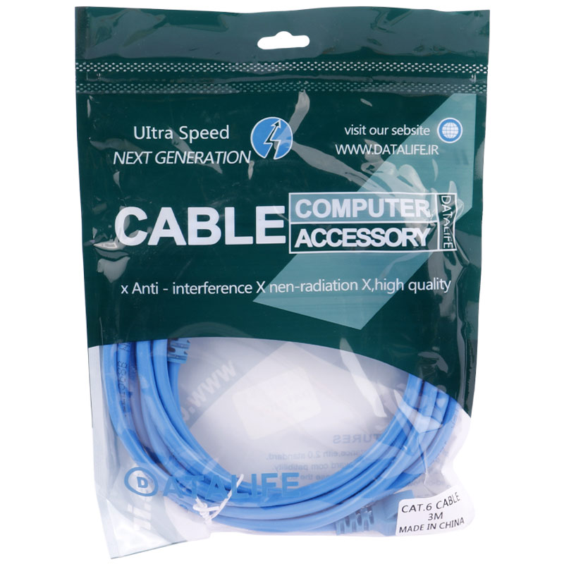 کابل شبکه Datalife Cat6 3m