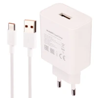 شارژر دیواری فست شارژ Huawei AP81 5A PD 22.5W + کابل تایپ سی