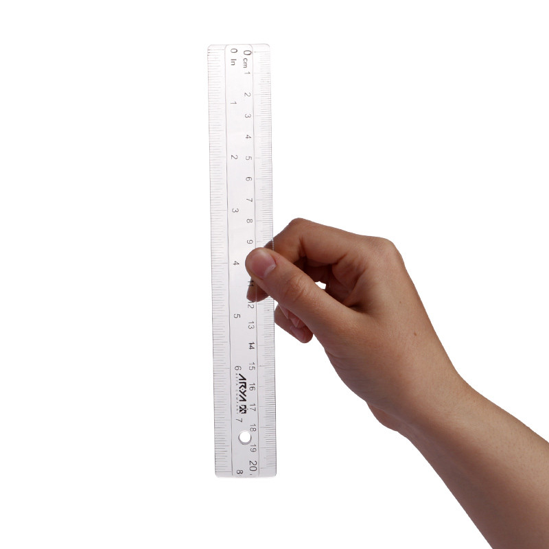 خط کش پلاستیکی آریا Arya 8030 20cm