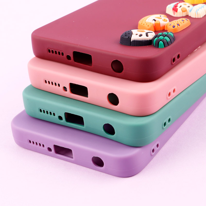 قاب عروسکی برجسته Pro Camera محافظ لنزدار + آویز Xiaomi Poco X3