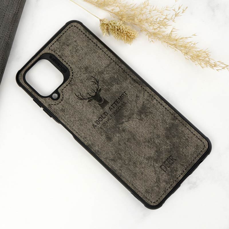 قاب چرمی طرح گوزن Samsung A12