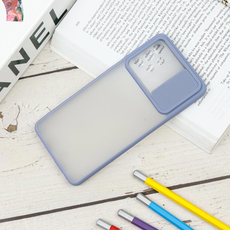 قاب PC مات محافظ لنز دار کشویی Samsung A72