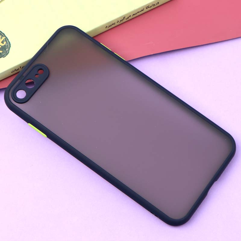 قاب PC مات محافظ لنز دار iPhone 7 Plus / 8 Plus