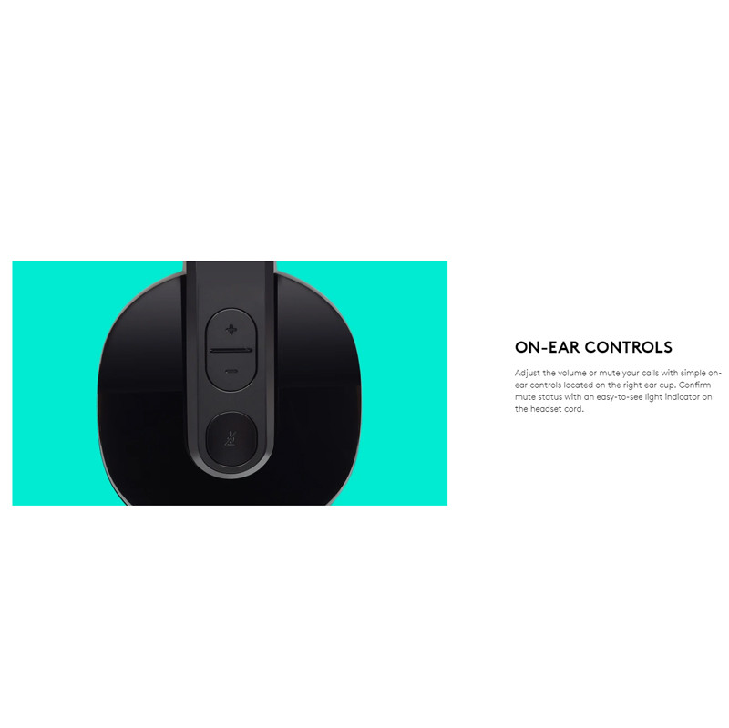 هدست سیم دار Logitech H540