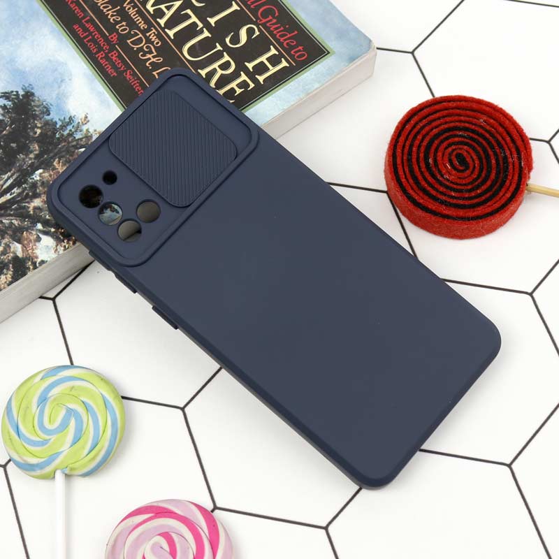 قاب سیلیکونی محافظ لنزدار کشویی Samsung A31
