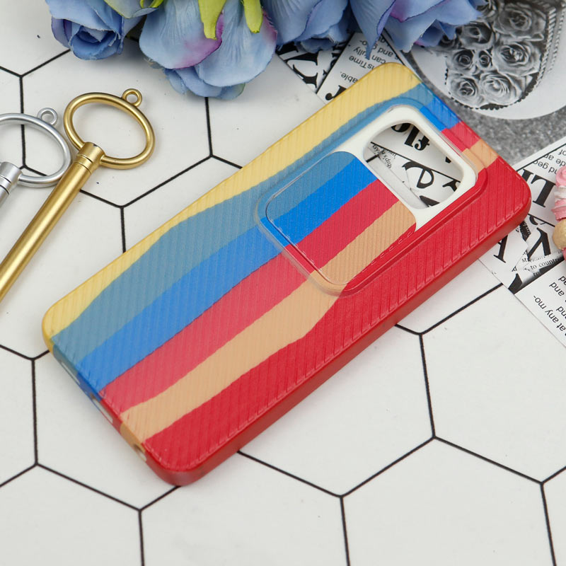 قاب سیلیکونی محافظ لنزدار کبریتی طرح آبرنگی Xiaomi Poco X3