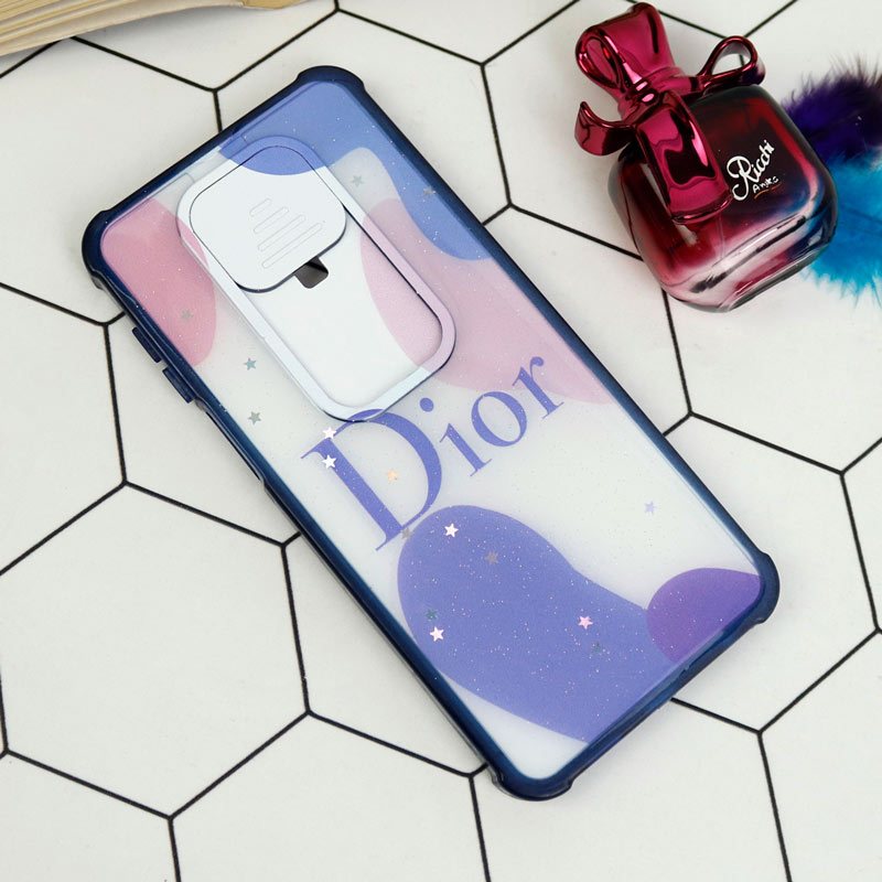 قاب طرحدار محافظ لنزدار کشویی ایربگ دار Xiaomi Redmi Note 9s / Note 9 Pro