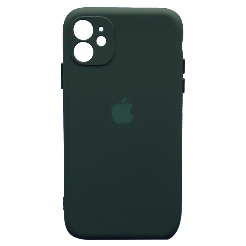 قاب طرح سیلیکونی محافظ لنزدار iPhone 11