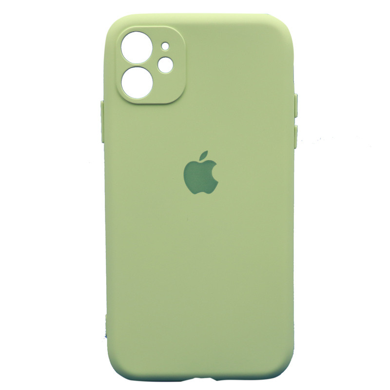 قاب طرح سیلیکونی محافظ لنزدار iPhone 11