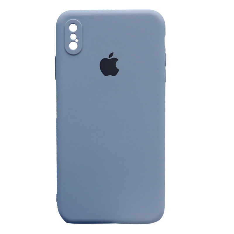 قاب طرح سیلیکونی محافظ لنزدار iPhone XS Max