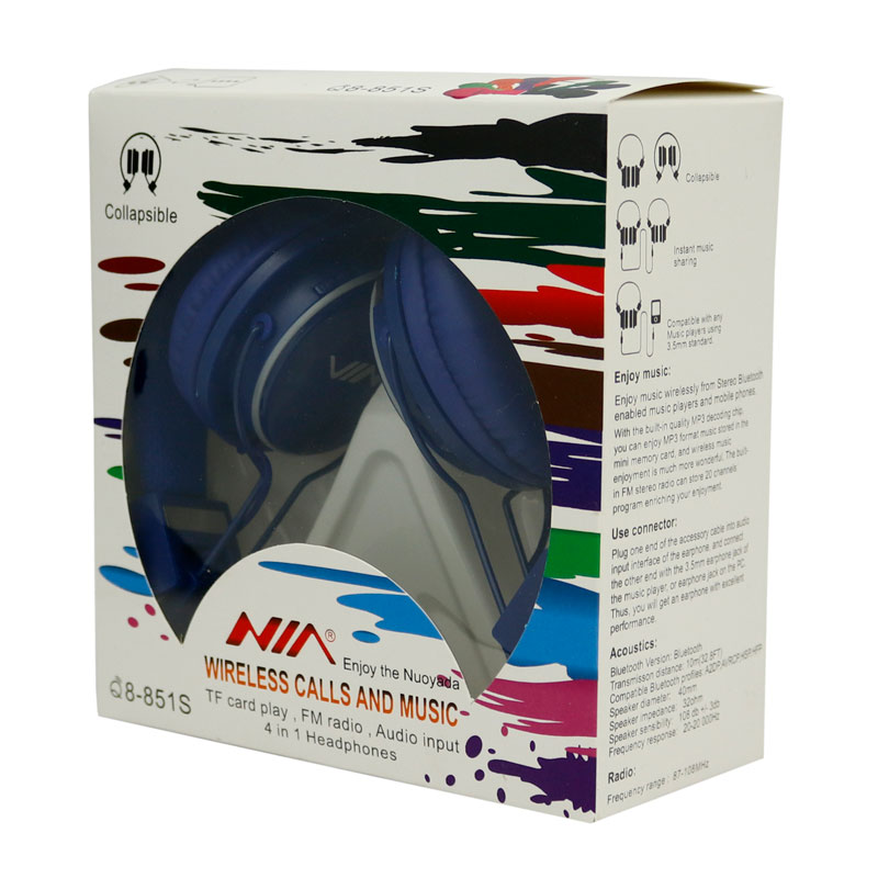 هدفون بلوتوثی نیا Q8-851S High Copy