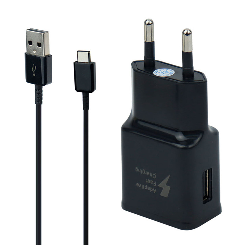 شارژر دیواری فست شارژ Samsung S8 PD 15W + کابل Type-C