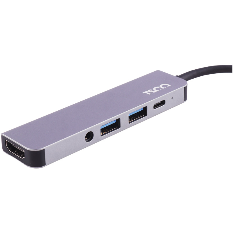 هاب TSCO THU 1160 USB 3.0/HDMI/AUX/Type-C PD To Type-C