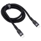 کابل تبدیل فست شارژ Yesido CA108 Type-C to Type-C 60W 1.2m
