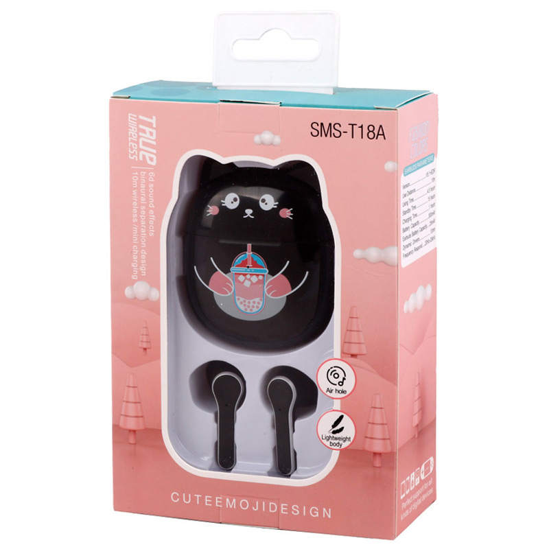 هندزفری بلوتوث دوتایی Cat Ears SMS-T18A TWS