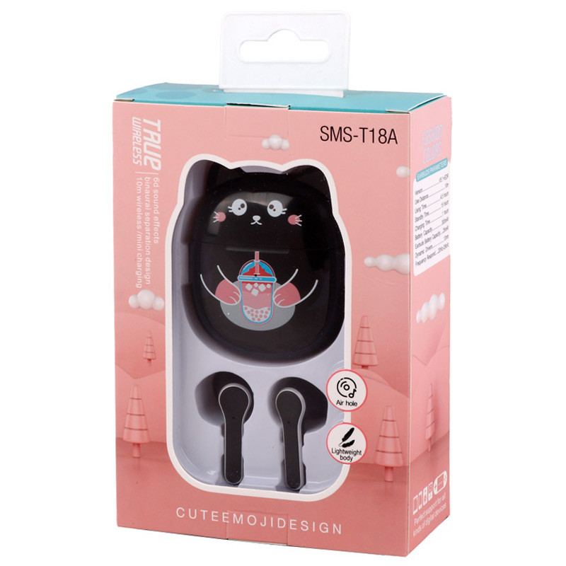 هندزفری بلوتوث دوتایی Cat Ears SMS-T18A TWS