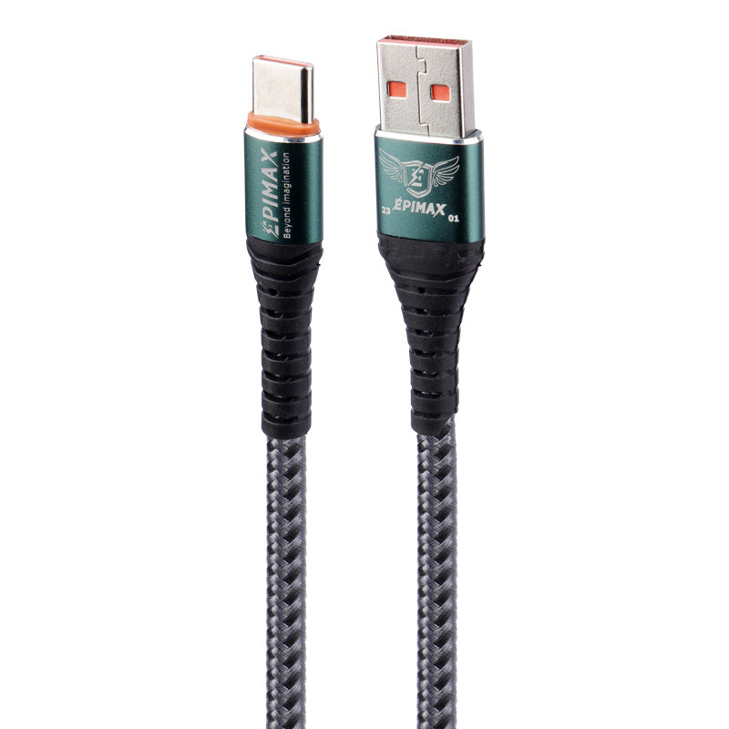 کابل تایپ سی فست شارژ Epimax EC-84 65W 1.2m