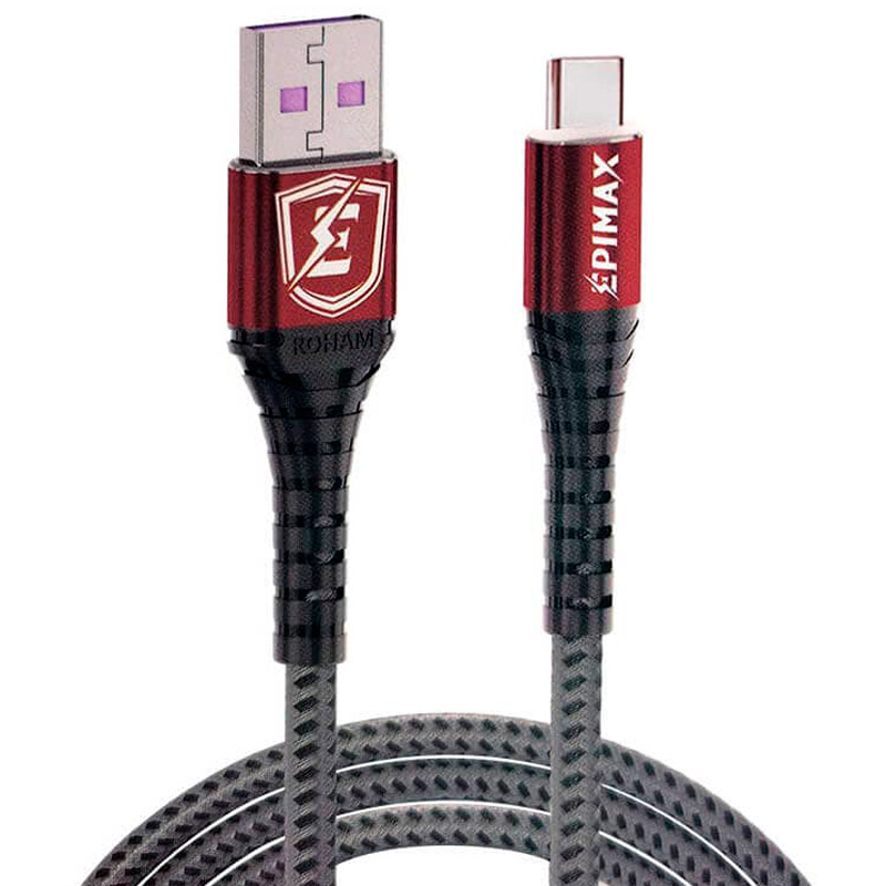 کابل تایپ سی فست شارژ Epimax EC-84 65W 1.2m