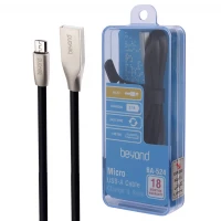کابل میکرو یو اس بی فست شارژ Beyond BA-524 2.1A 1m