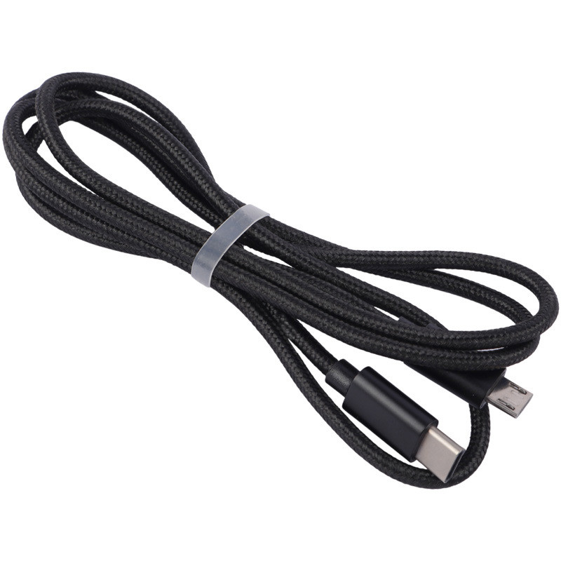 کابل تبدیل فست شارژ Camelion CDC019 Type-C to MicroUSB 2.4A 1m