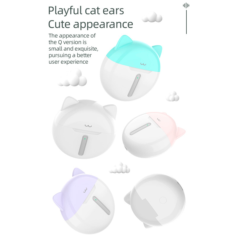 هندزفری بلوتوث دو تایی Cat Ear SMS-T16A TWS