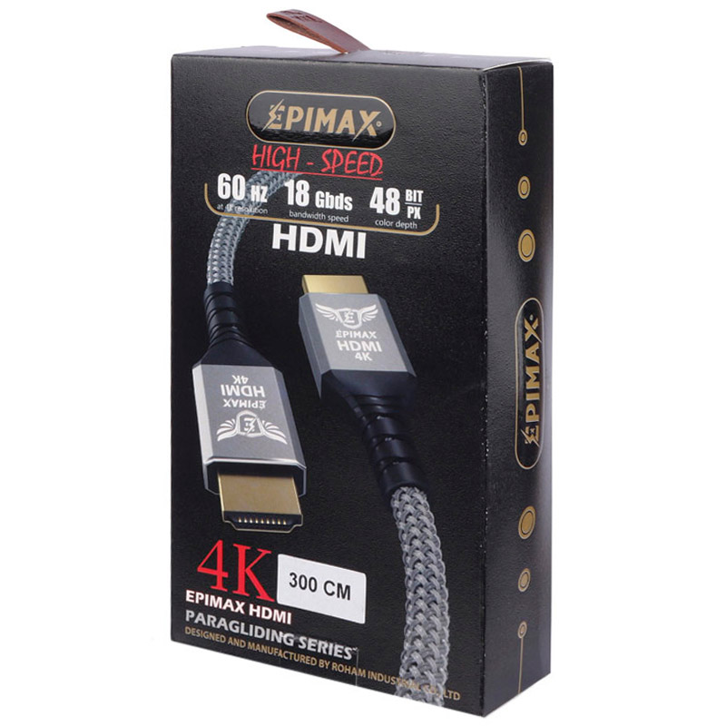 کابل Epimax Paragliding EC-93 HDMI 4K 3m