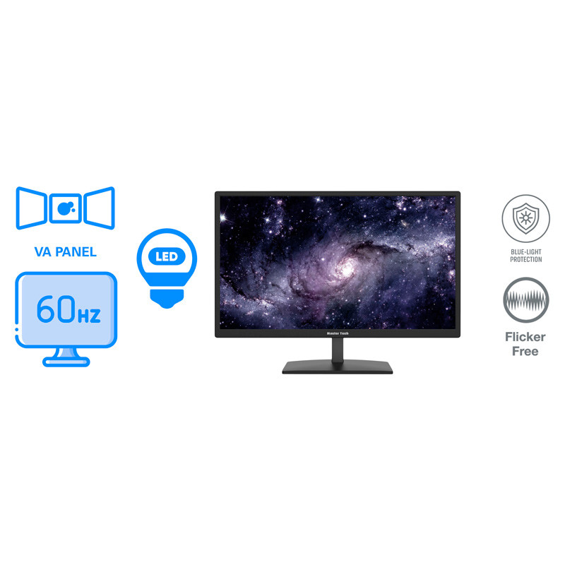 مانیتور مسترتک VL207HS سایز 20 اینچ