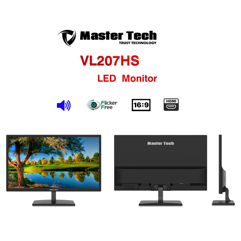 مانیتور مسترتک VL207HS سایز 20 اینچ