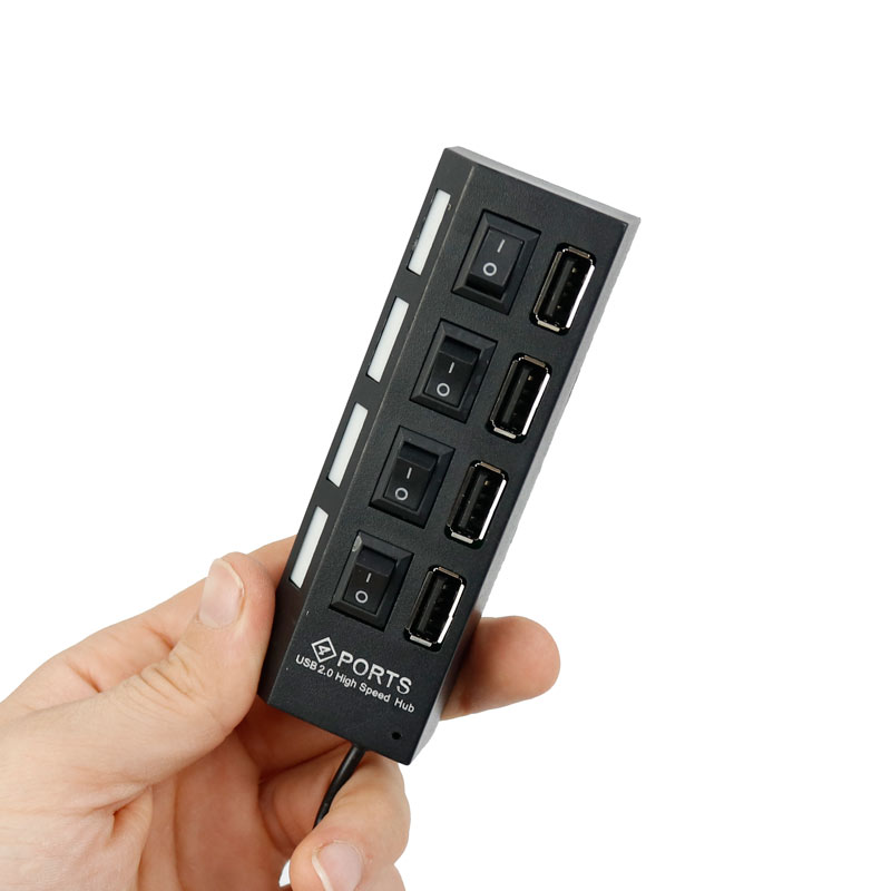 هاب 4 پورت USB2.0 های اسپید US BHUB