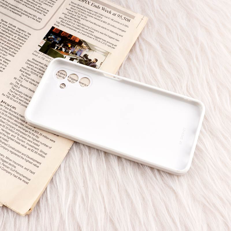 قاب پافر چرمی طرح Chanel محافظ لنزدار Samsung Galaxy A04s
