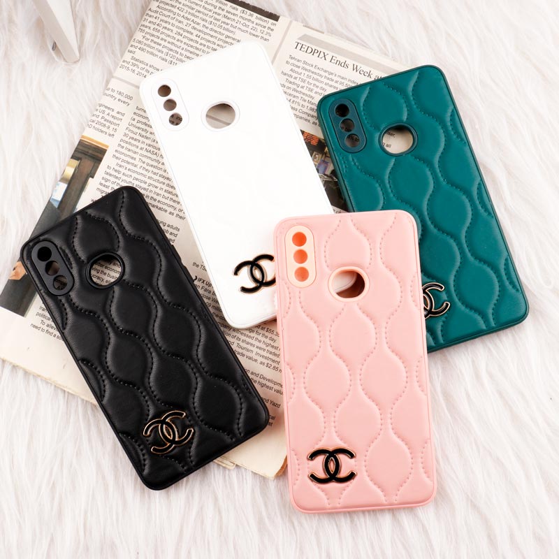 قاب پافر چرمی طرح Chanel محافظ لنزدار Samsung Galaxy A10s