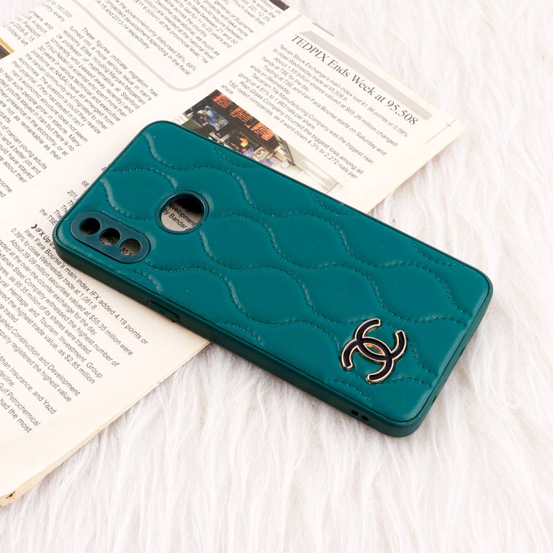 قاب پافر چرمی طرح Chanel محافظ لنزدار Samsung Galaxy A10s