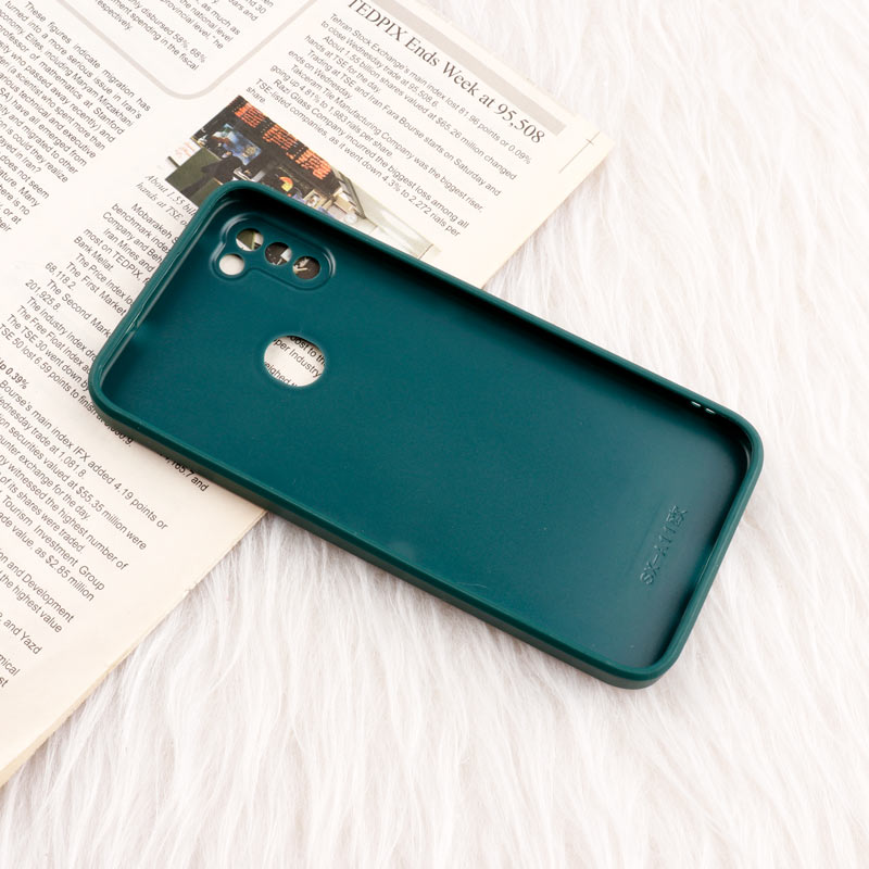 قاب پافر چرمی Chanel محافظ لنزدار Samsung Galaxy A11
