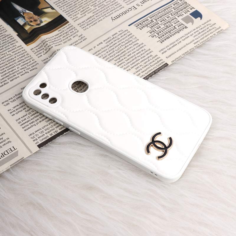قاب پافر چرمی Chanel محافظ لنزدار Samsung Galaxy A11