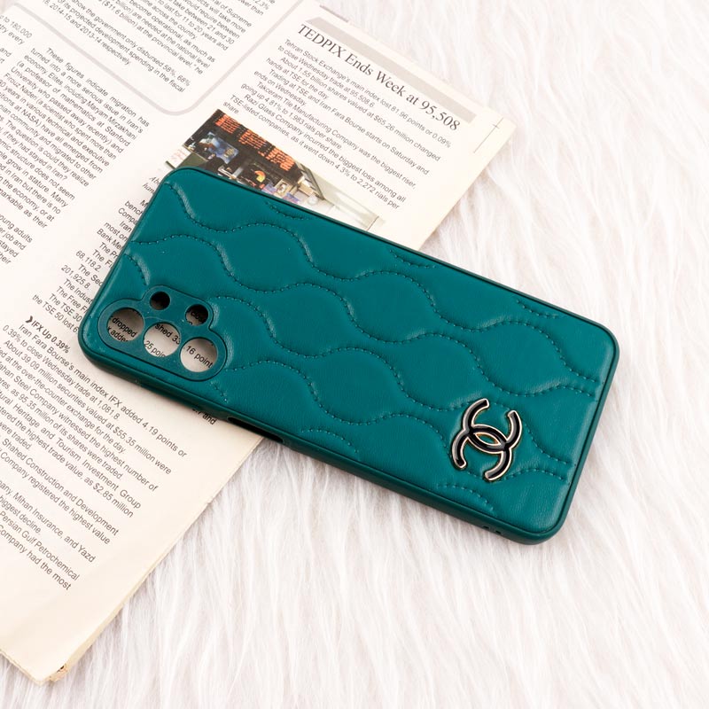 قاب پافر چرمی Chanel محافظ لنزدار Samsung Galaxy A13 4G